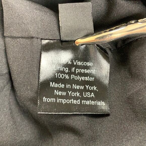 Rachel Comey Black Ruffled Side Slit Skirt Size 4 - Picture 8 of 10